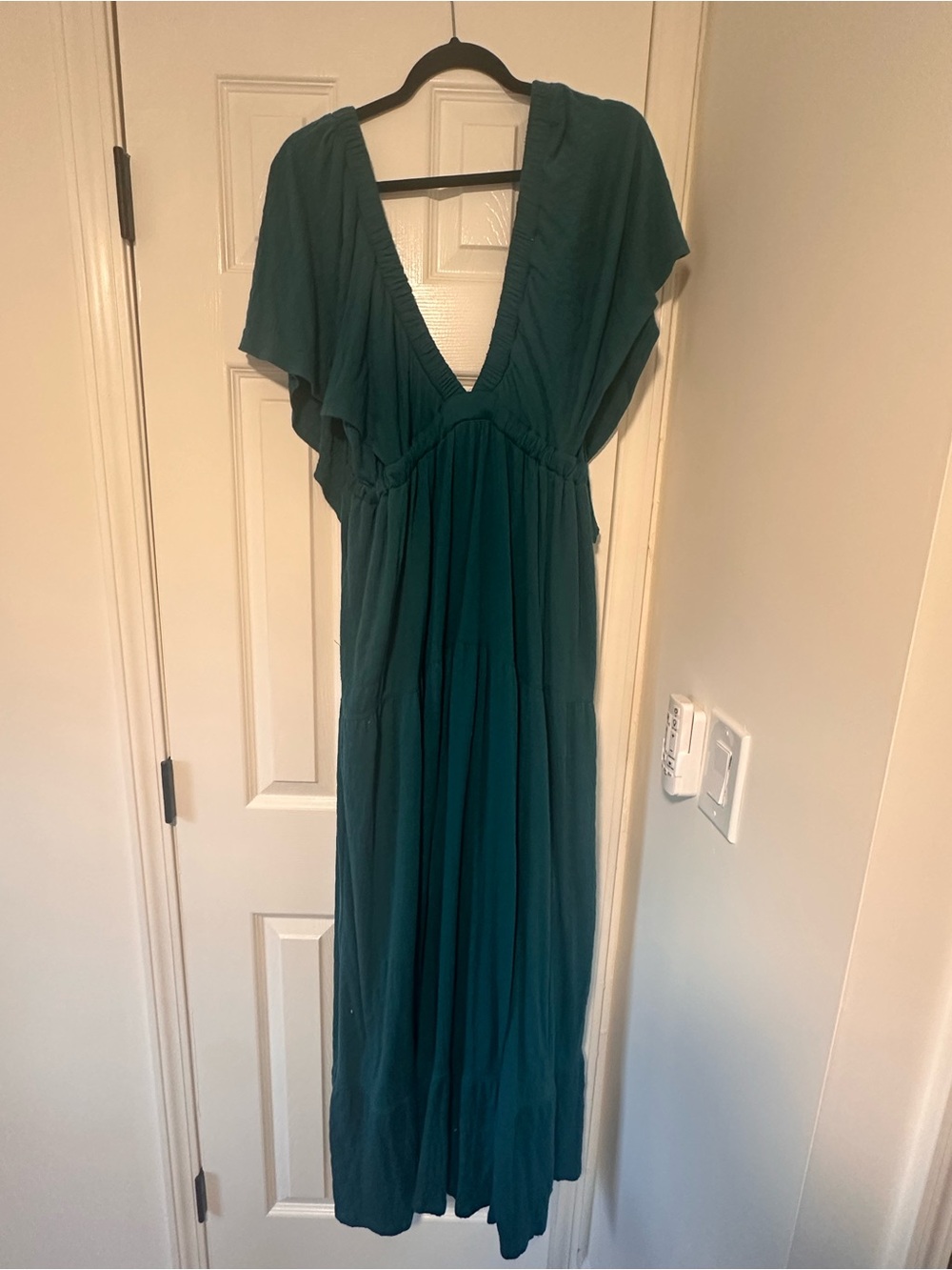 Free People La La Maxi Dress - Dark Teal